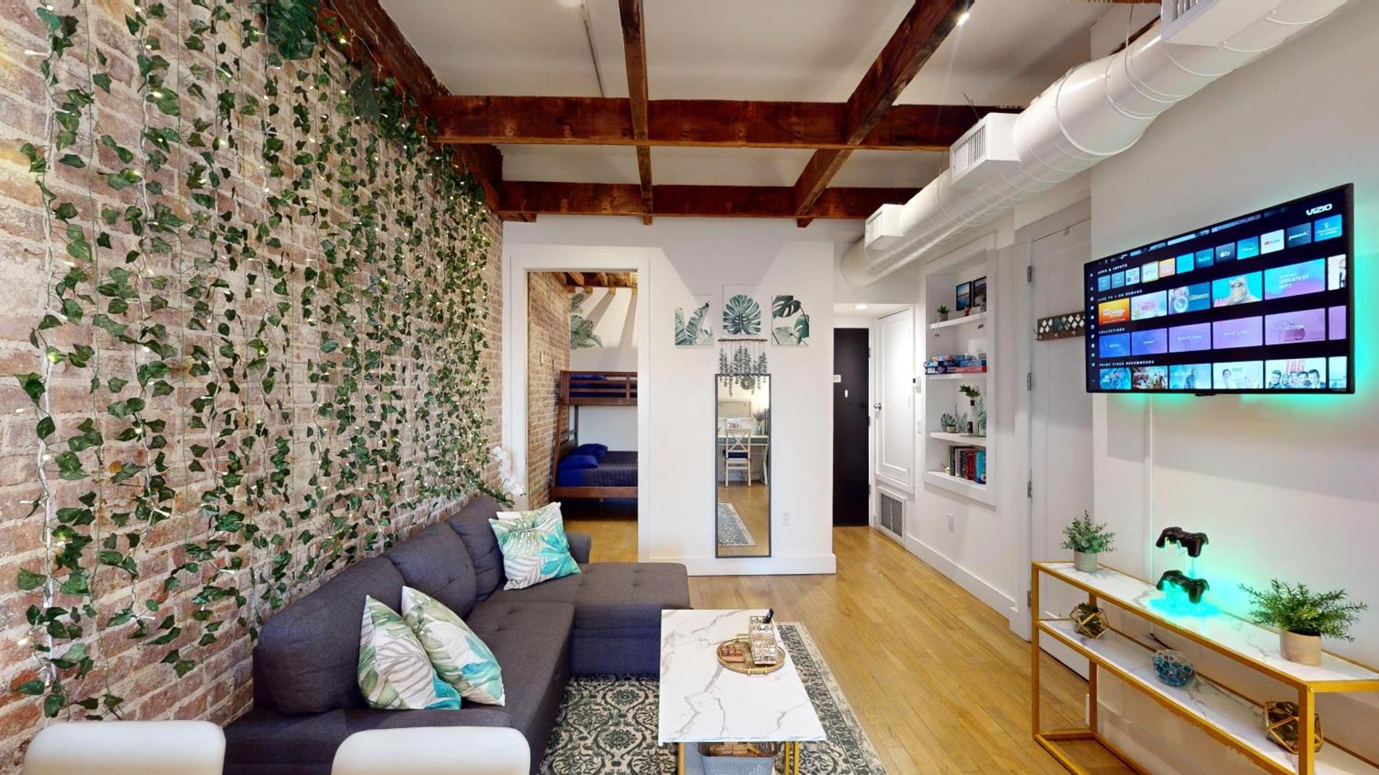 Chic Penthouse 15 Minutes From Nyc - Bus Stop At Doorstep Hoboken Esterno foto