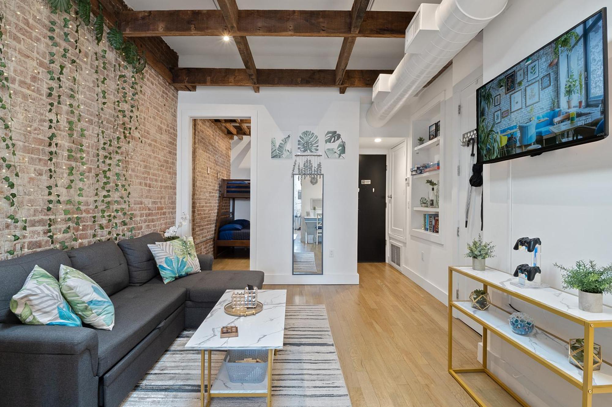 Chic Penthouse 15 Minutes From Nyc - Bus Stop At Doorstep Hoboken Esterno foto