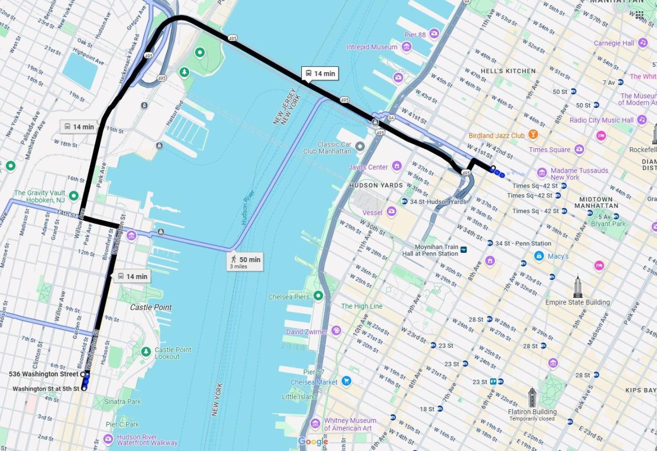 Chic Penthouse 15 Minutes From Nyc - Bus Stop At Doorstep Hoboken Esterno foto